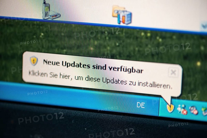 Message on desktop
