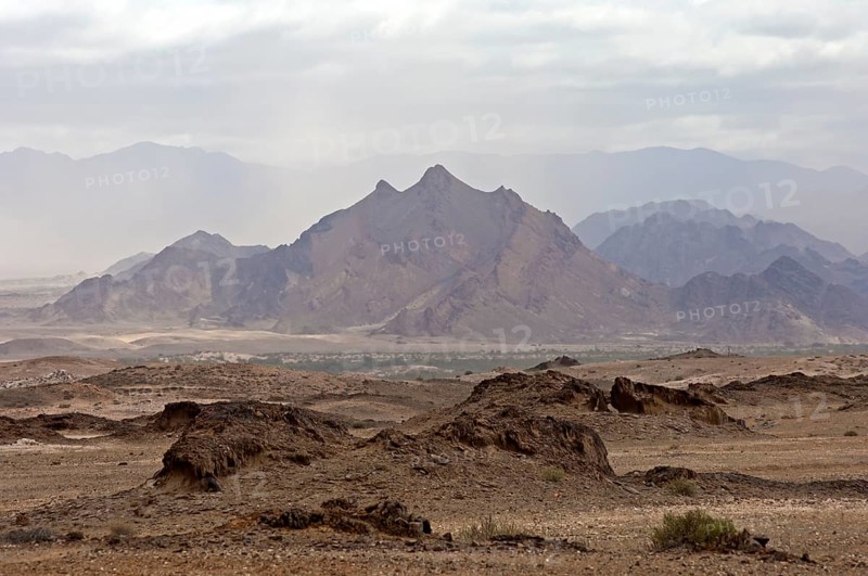 Lunar landscape with no vegetation in the Richtersveld National Park