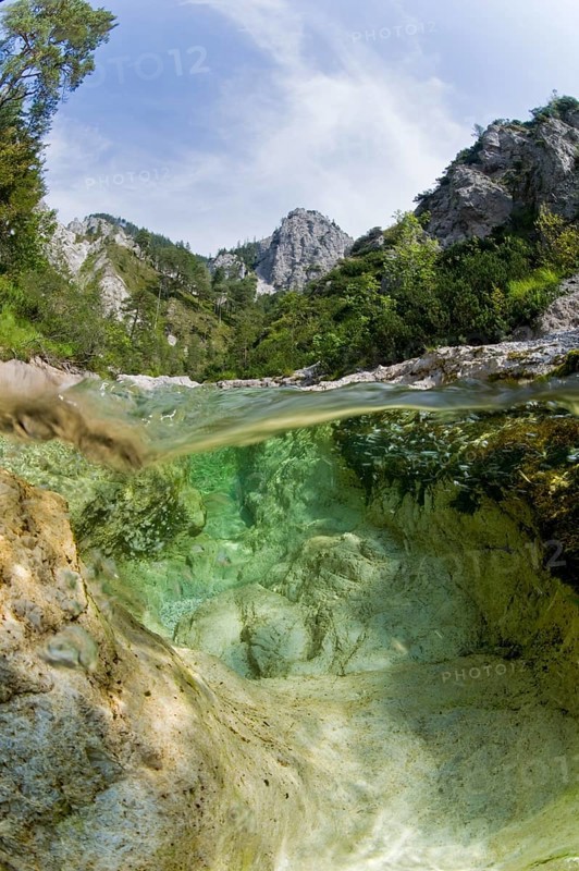 Otscherbach stream in Otschergraben gorge