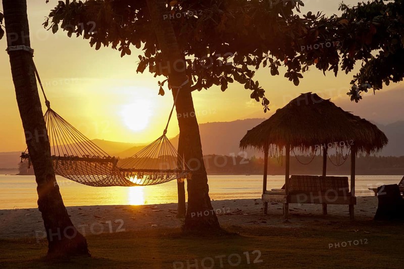 Hammock on a beach