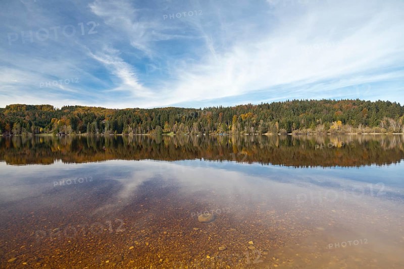 Lake Kirchsee in autumn