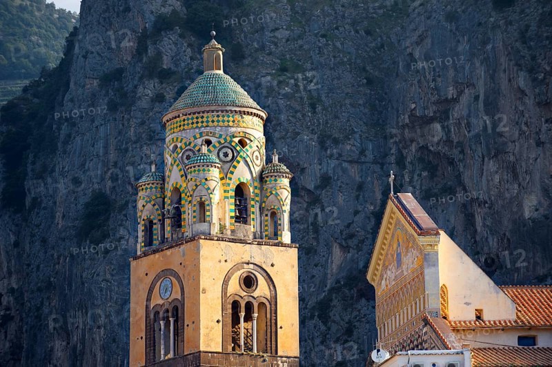Bell tower of Amalfi Cathedral