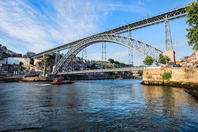 Dom Luis Bridge over the Douro river