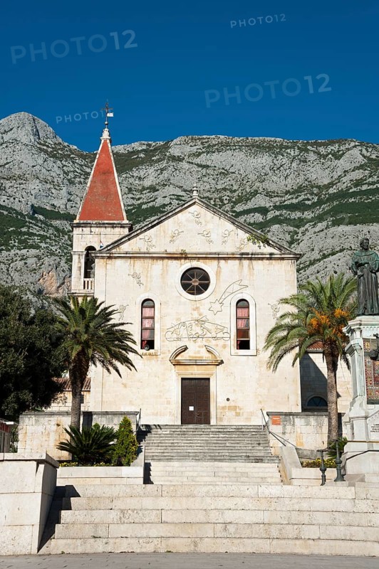 Kacic Square with Church of St Marco