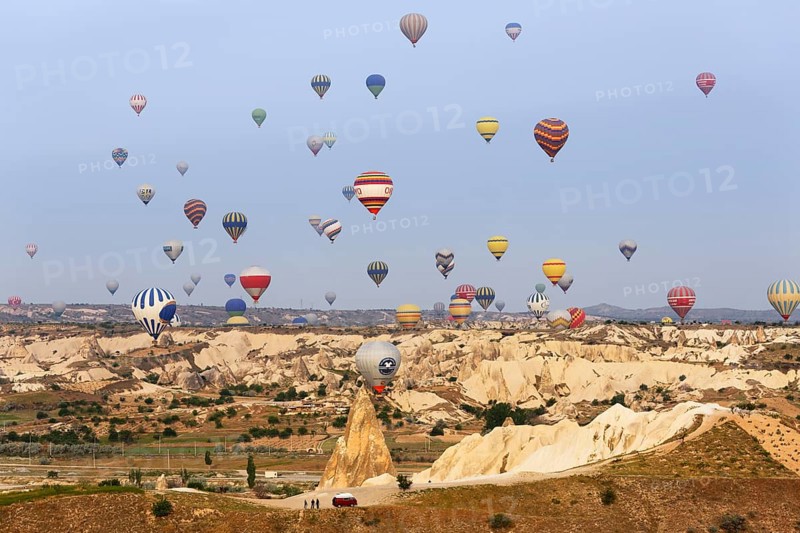 Hot air balloons