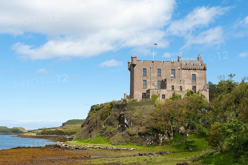 Dunvegan Castle on Loch Dunvegan
