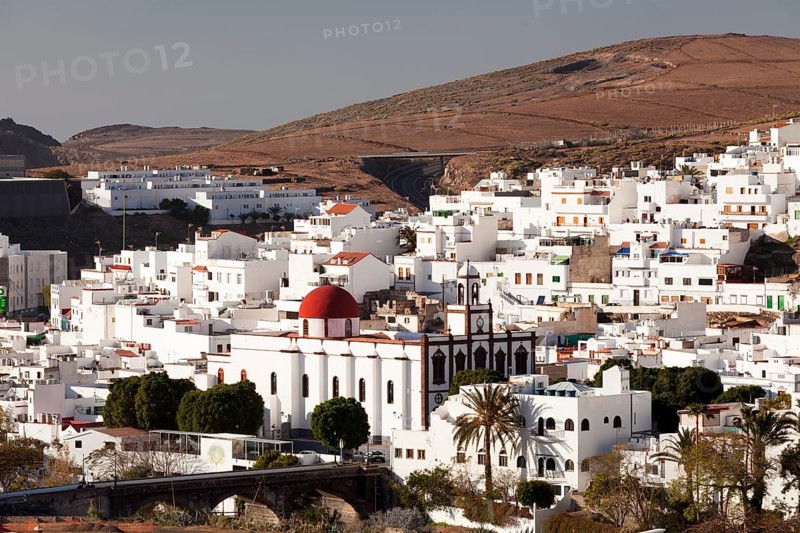View of the town of Agaete