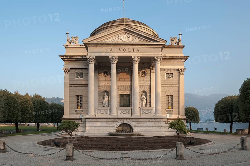 Museum Tempio Voltiano on Lake Como