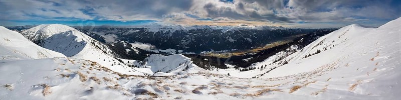 Rottenmann tauern mountains and the Seckau Alps