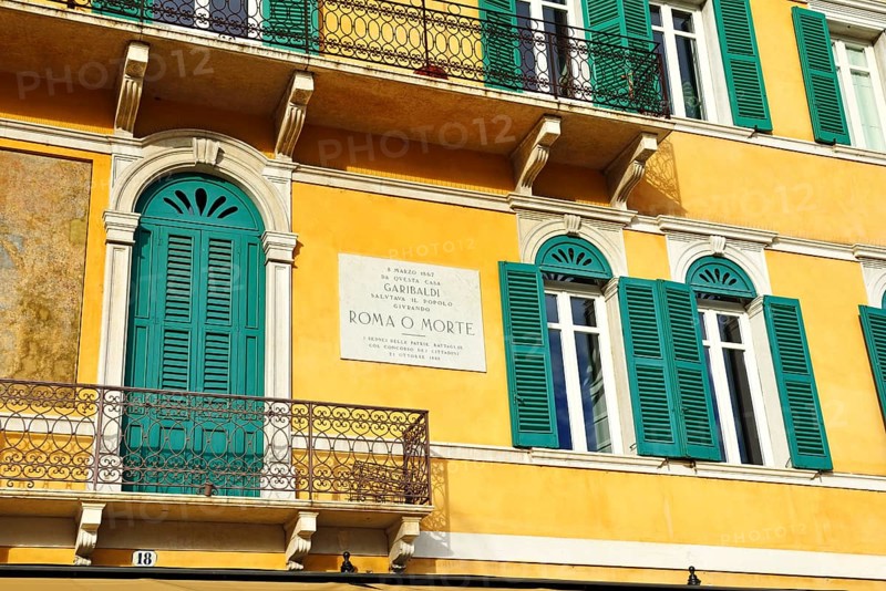 House with a commemorative plaque