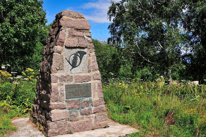 Monument to the des 28eme Bataillon de Chasseurs Alpins
