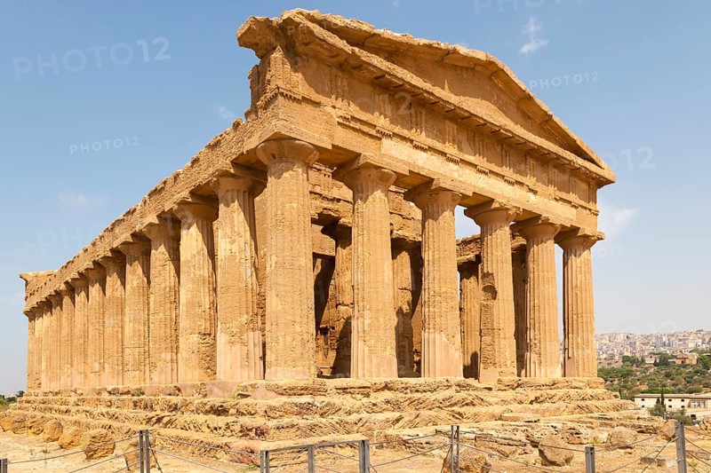 The Temple of Concordia or Harmonia