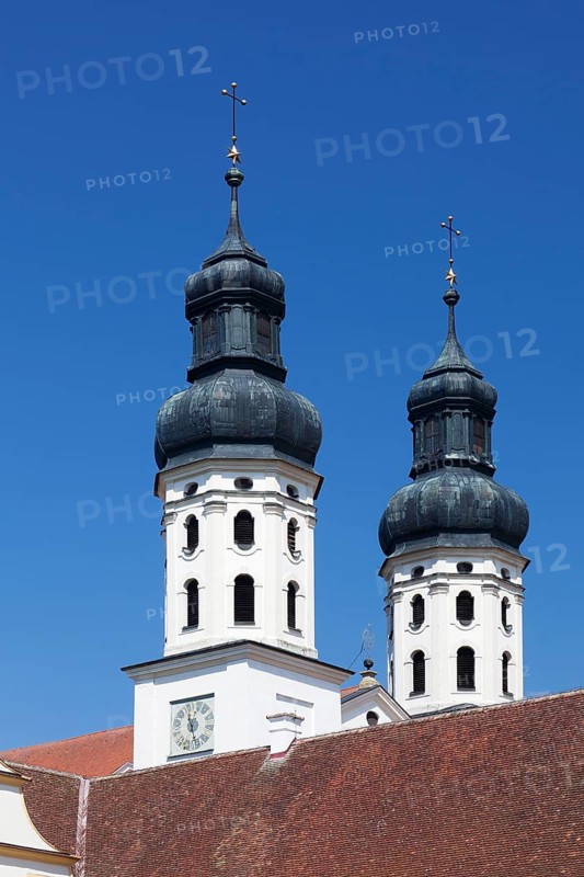 Steeples of the Obermarchtal Monastery