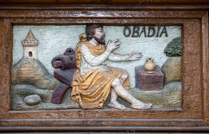 The prophet Obadiah