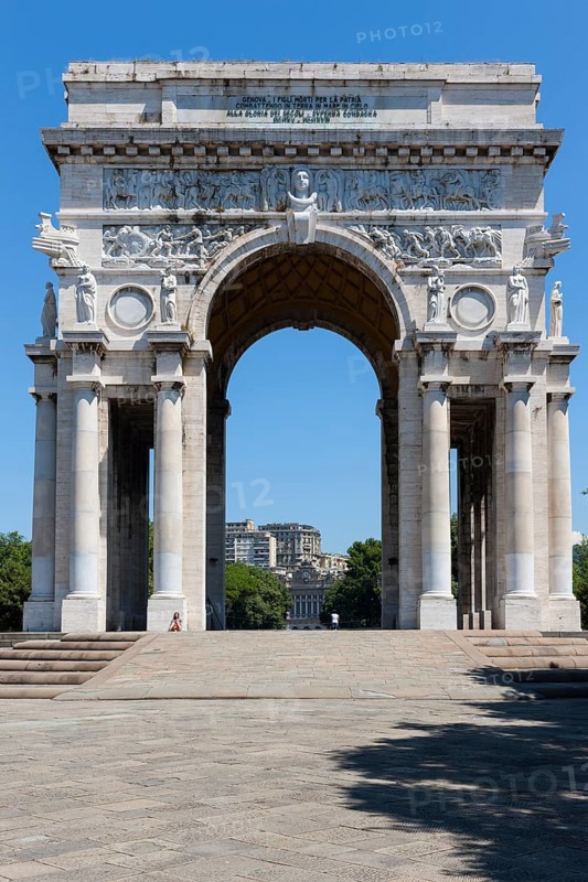 Arco della Vittoria triumphal arch