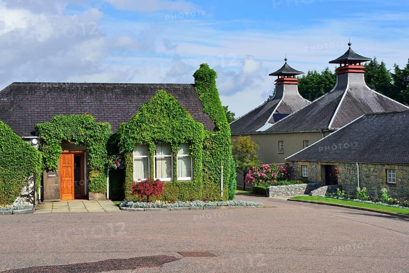 The Glenfiddich whisky distillery