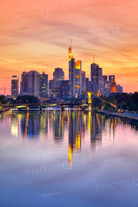 Skyline at dusk