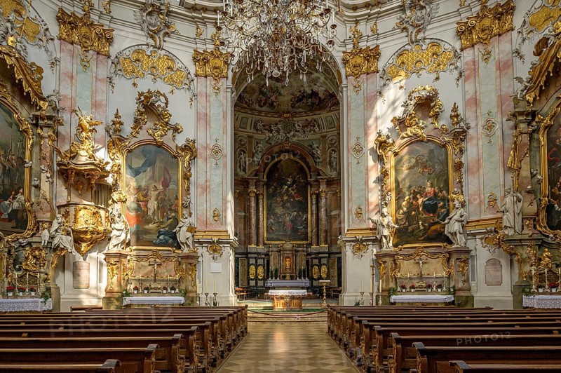Nave and choir