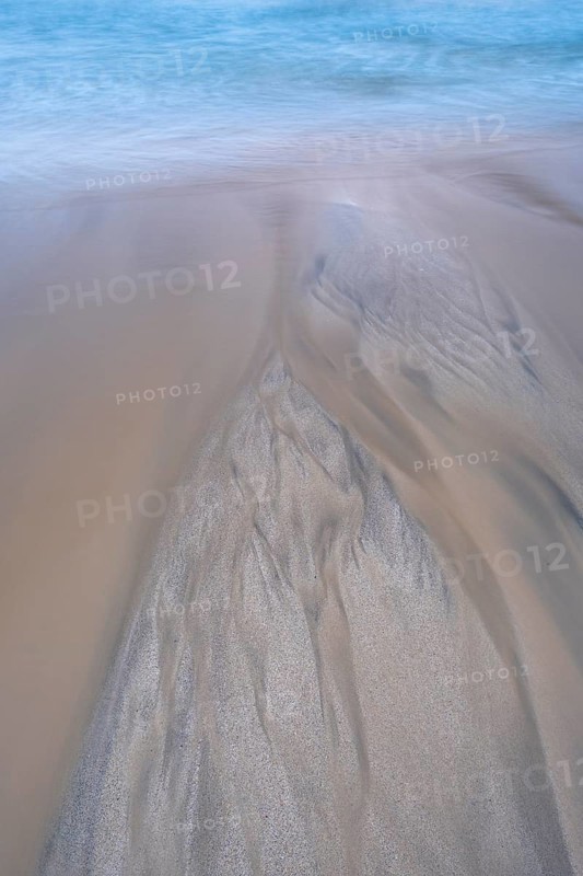 Bizarre structures on the sandy beach