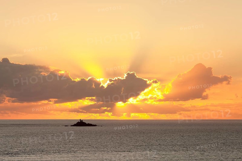 Sunset off Pointe du Van
