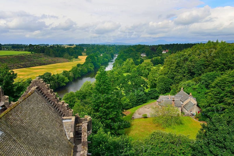 Doune Castle on the River Teith