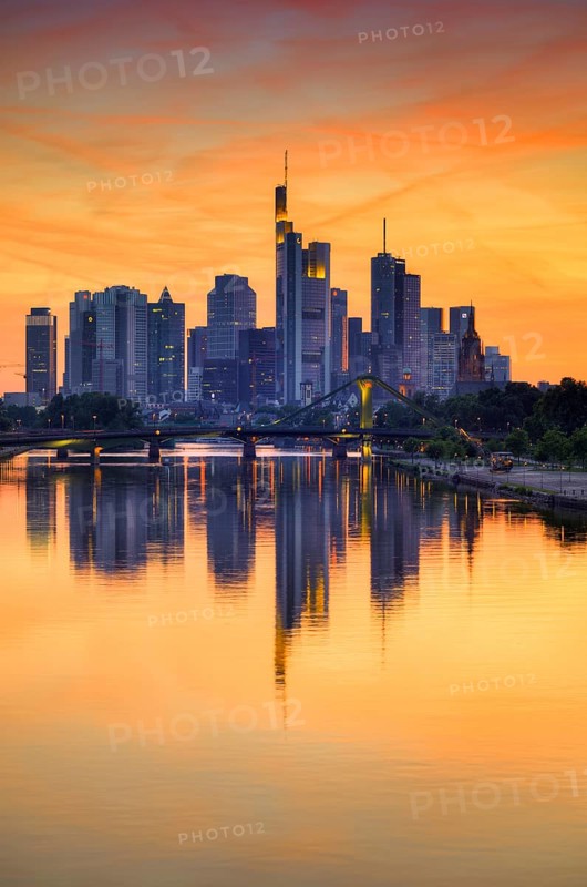 Skyline at dusk
