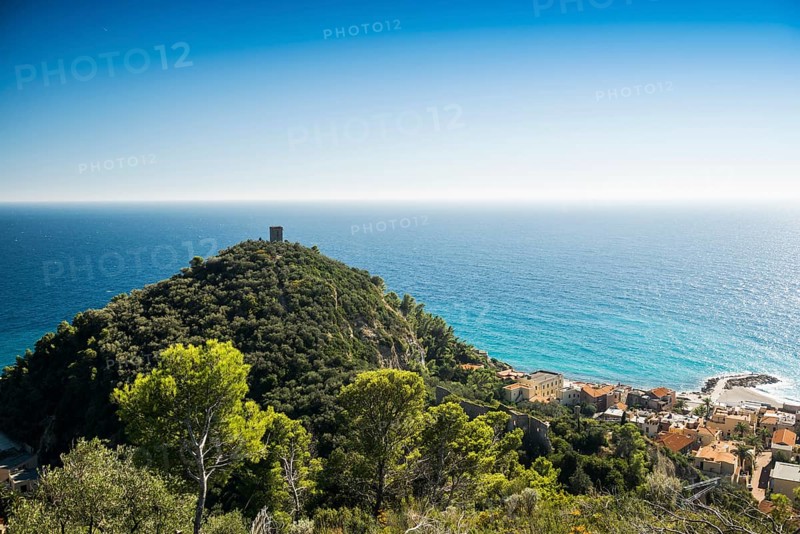 The village of Varigotti on the coast