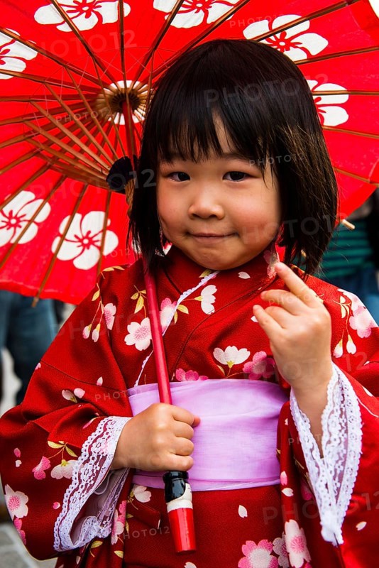 Traditionally dressed girl