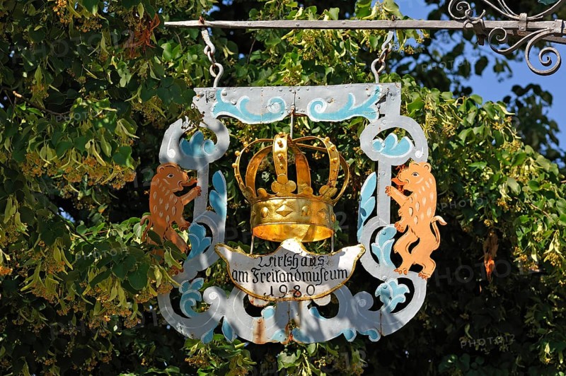 Old inn sign