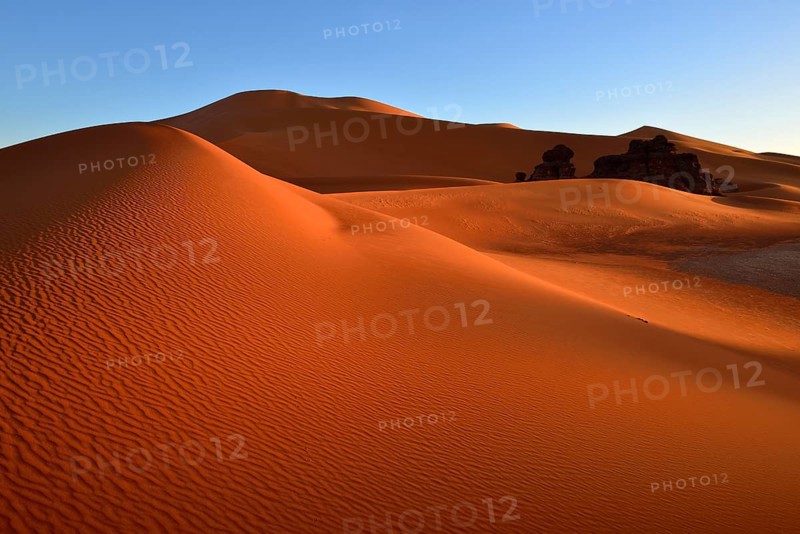Dunes of Tin Merzouga in the morning light