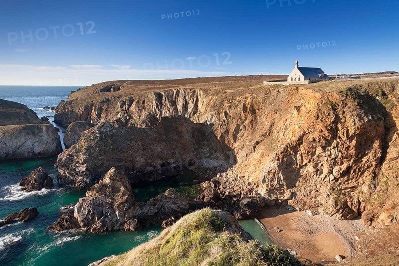 Saint They chapel at Pointe du Van