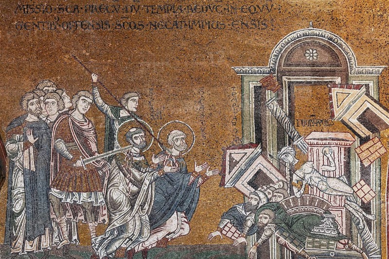 Lot flees from Sodom