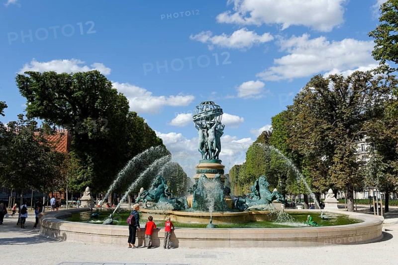 Carpeaux Fountain or Fontaine des Quatre-Parties-du-Monde