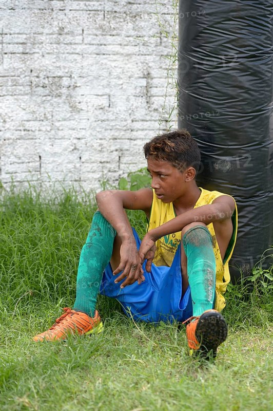 Young soccer player