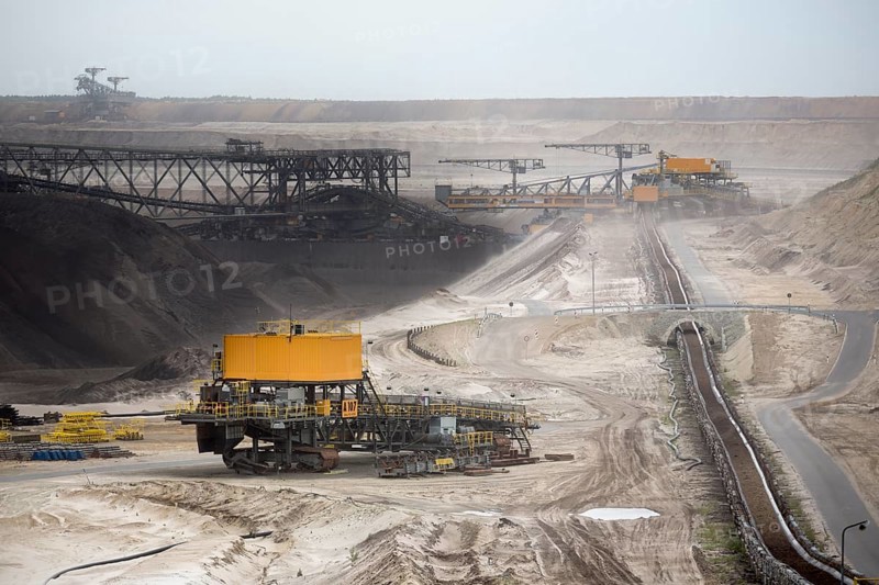 Lignite mining