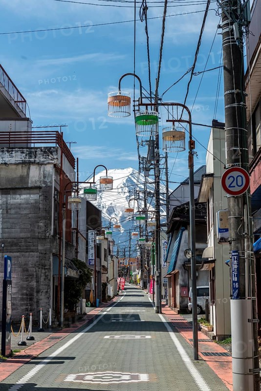 Street scene in a residential area