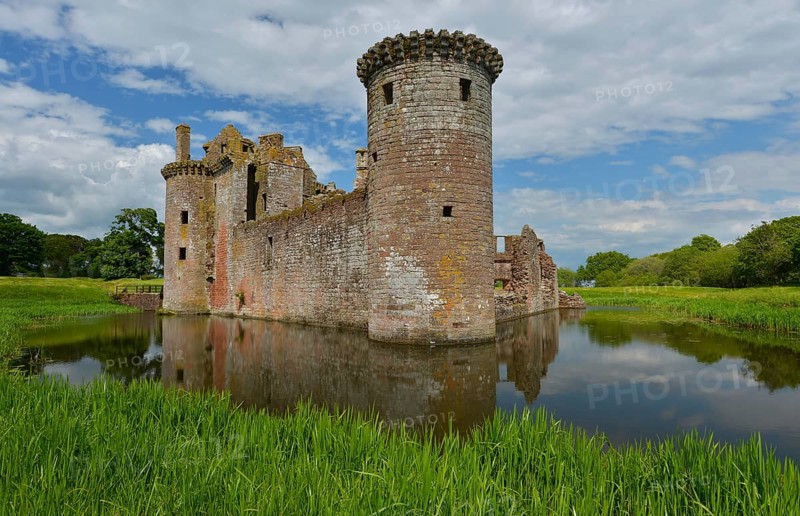 Ruins of Caerlaverock Castle