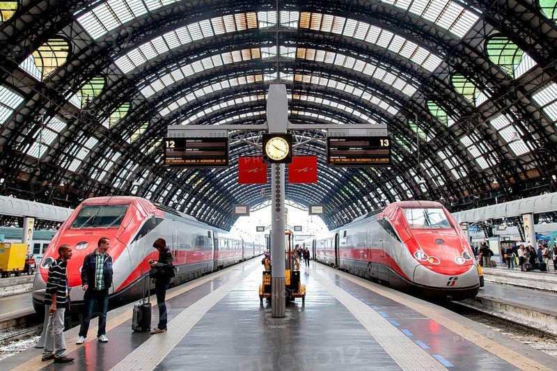 Hall in the central railway station