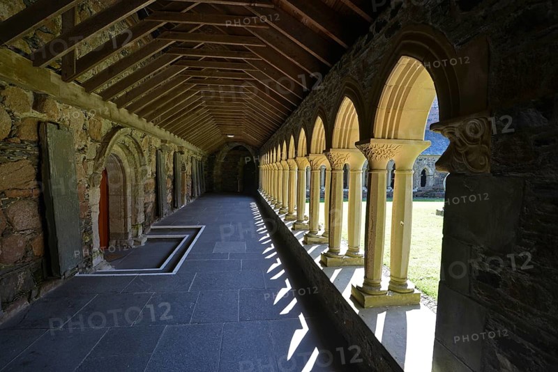 Cloister of the Christian Iona Abbey