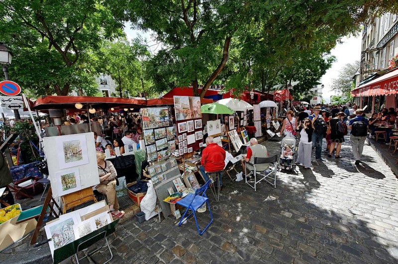 Painters at the Place du Tertre