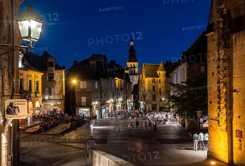 Place de la Liberte in Sarlat-la-Caneda