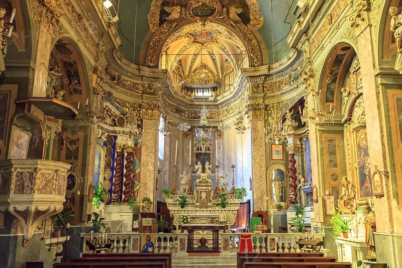 Interior of the Church of San Lorenzo