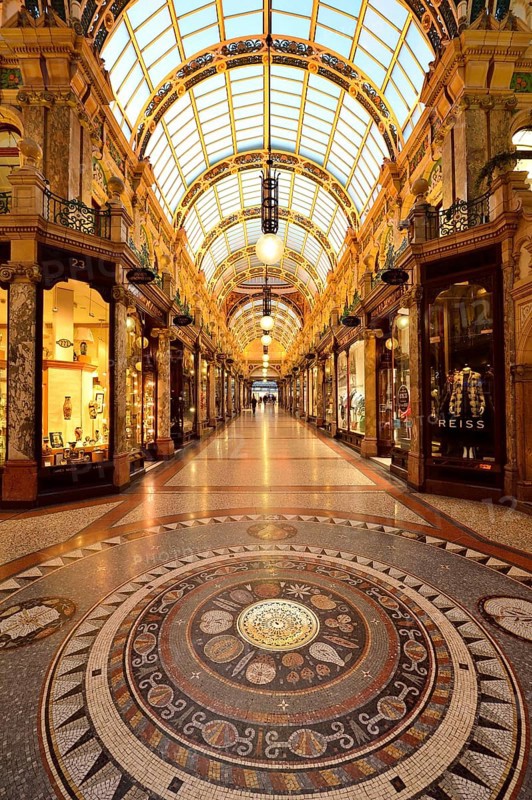 County Arcade with mosaic floor