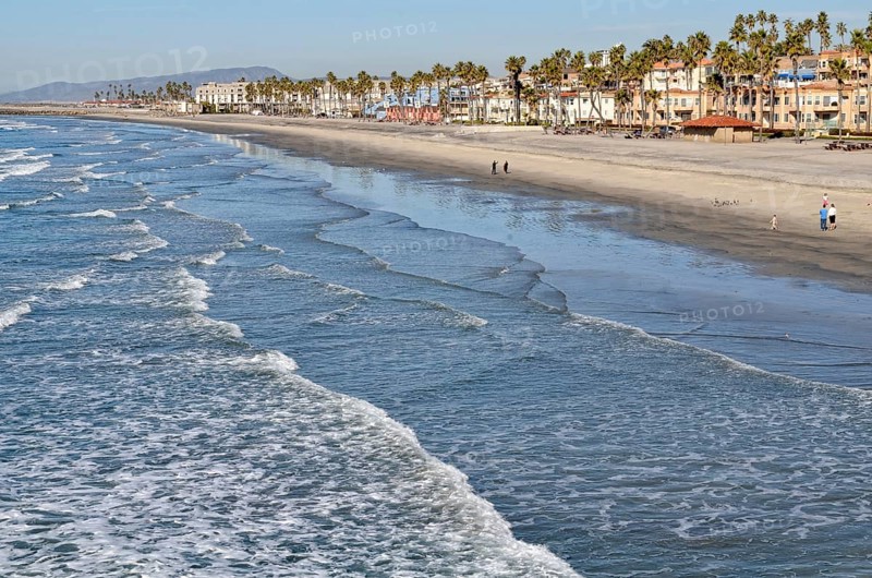 Beach with holiday homes