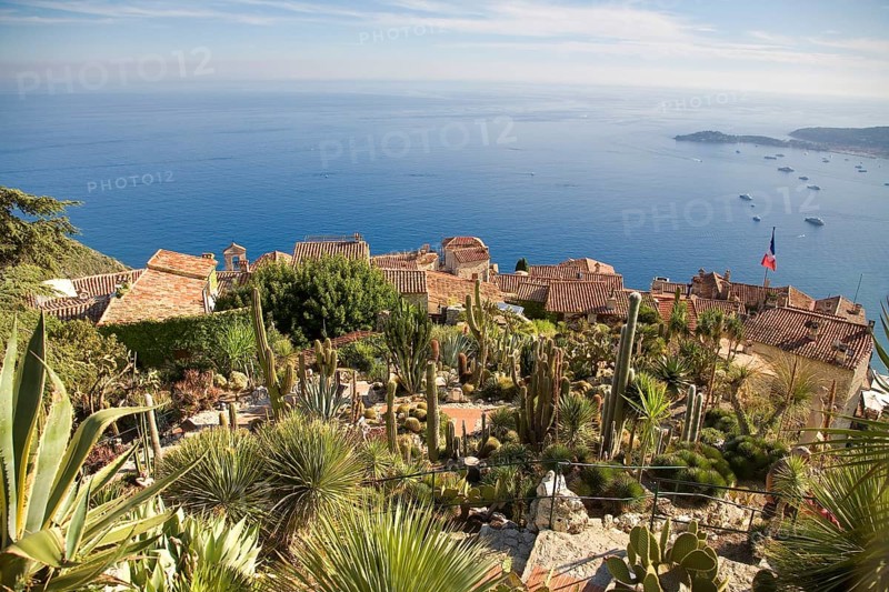 Eze Village and Cote d'Azur