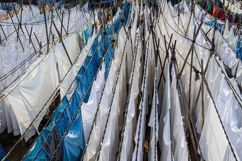 Drying laundry