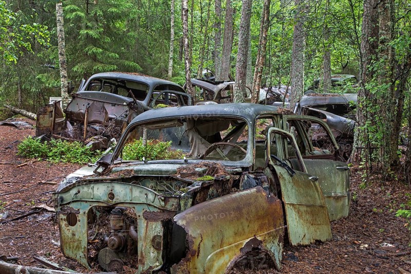 Kyrko mosse scrapyard