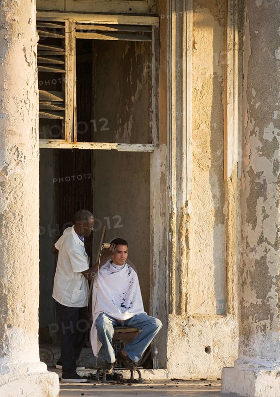 Modest barber shop