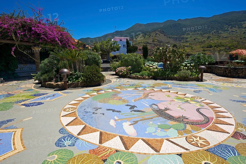Floor mosaic