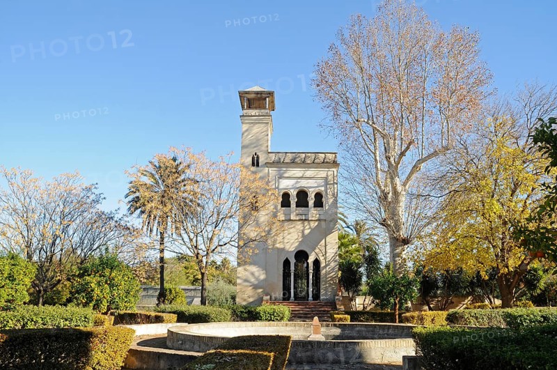 Building in the garden